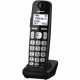 Panasonic KX-TGEA20B Digital Cordless Handset - Cordless - 1.8" Screen Size - 10 Hour Battery Talk Time - Black KX-TGEA20B