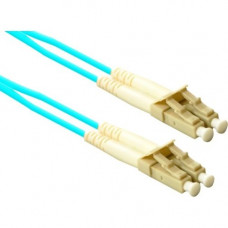 Enet Components Compatible BK842A - 30M LC/LC Duplex Multimode 50/125 10Gb OM3+ or Better Aqua Fiber Patch Cable 30 meter LC-LC Individually Tested - Lifetime Warranty BK842A-ENC