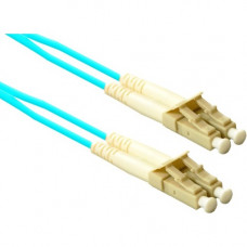 ENET Fiber Optic Duplex Network Cable - 16.40 ft Fiber Optic Network Cable for Network Device - First End: 2 x LC Male Network - Second End: 2 x LC Male Network - Patch Cable - 50/125 &micro;m - Purple LC2-PR10G-5M-ENC