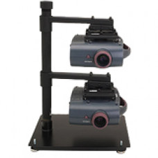 Chief LCD2TS Stack Multiple Projector Stand - Metal - Black - TAA Compliance LCD2TS