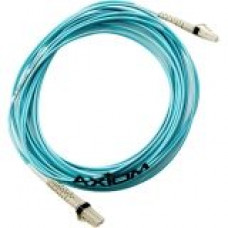 Axiom LC/LC 10G Multimode Duplex OM3 50/125 Fiber Optic Cable 15m - Fiber Optic for Network Device - 49.21 ft - 2 x LC Male Network - 2 x LC Male Network LCLC10GA-15M-AX