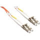Axiom Fiber Optic Duplex Network Cable - 1.64 ft Fiber Optic Network Cable for Network Device - First End: 2 x LC Male Network - Second End: 2 x LC Male Network - 50/125 &micro;m - Orange LCLCMD5O-05M-AX