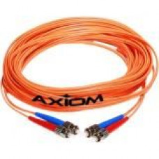 Axiom Fiber Cable 50m - 164.04 ft Fiber Optic Network Cable for Network Device - First End: 2 x LC Male Network - Second End: 2 x LC Male Network - 62.5/125 &micro;m - Orange LCLCMD6O-50M-AX