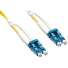 Accortec Fiber Optic Duplex Network Cable - 1.64 ft Fiber Optic Network Cable for Network Device - First End: 2 x LC Male Network - Second End: 2 x LC Male Network - 9/125 &micro;m LCLCSD9Y-05M-ACC