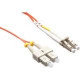Axiom Fiber Optic Duplex Network Cable - 328.08 ft Fiber Optic Network Cable for Network Device - First End: 2 x LC Male Network - Second End: 2 x SC Male Network - 62.5/125 &micro;m - Orange LCSCMD6O100M-AX