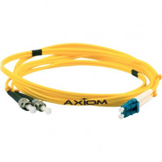 Accortec Fiber Optic Duplex Network Cable - 6.56 ft Fiber Optic Network Cable for Network Device - First End: 2 x LC Male Network - Second End: 2 x ST Male Network - 9/125 &micro;m - Yellow LCSTSD9Y-2M-ACC