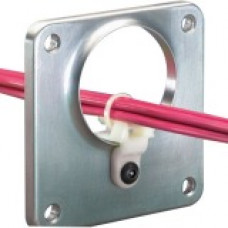 Panduit Cable Tie Mount - Natural - 100 Pack - Nylon 6.6 - TAA Compliance LHMS-S6-C