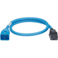 Panduit SmartZone Standard Power Cord - For PDU - 250 V AC Voltage Rating - 16 A Current Rating - Blue - TAA Compliance LPCB08X