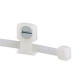 PANDUIT Low Profile Cable Tie Mount - Natural - 100 Pack - TAA Compliance LPMM-S2-C