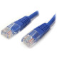 Startech.Com 20 ft Blue Molded Cat5e UTP Patch Cable - Category 5e - 20 ft - 1 x RJ-45 Network - 1 x RJ-45 Network - Blue - RoHS Compliance M45PATCH20BL