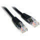 Startech.Com 1 ft Black Molded Cat5e UTP Patch Cable - Category 5e - 1 ft - 1 x RJ-45 Male - 1 x RJ-45 Male - Black - RoHS Compliance M45PATCH1BK