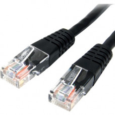 Startech.Com 25 ft Black Molded Cat5e UTP Patch Cable - Category 5e - 25 ft - 1 x RJ-45 Male - 1 x RJ-45 Male - Black - RoHS Compliance M45PATCH25BK