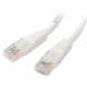 Startech.Com 2 ft White Molded Cat5e UTP Patch Cable - Category 5e - 2 ft - 1 x RJ-45 Male Network - 1 x RJ-45 Male Network - White - RoHS Compliance M45PATCH2WH