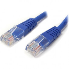 Startech.Com 30 ft Blue Molded Cat5e UTP Patch Cable - Category 5e - 30 ft - 1 x RJ-45 Male - 1 x RJ-45 Male - Blue - RoHS Compliance M45PATCH30BL