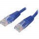 Startech.Com 35 ft Blue Molded Cat5e UTP Patch Cable - Category 5e - 35 ft - 1 x RJ-45 Male - 1 x RJ-45 Male - Blue - RoHS Compliance M45PATCH35BL