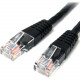 Startech.Com 3 ft Black Molded Cat5e UTP Patch Cable - Category 5e - 3 ft - 1 x RJ-45 Male - 1 x RJ-45 Male - Black - RoHS Compliance M45PATCH3BK