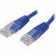 Startech.Com 3 ft Blue Molded Cat5e UTP Patch Cable - Category 5e - 3 ft - 1 x RJ-45 Male Network - 1 x RJ-45 Male Network - Blue - RoHS Compliance M45PATCH3BL
