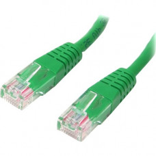 Startech.Com 3 ft Green Molded Cat5e UTP Patch Cable - Category 5e - 3 ft - 1 x RJ-45 Male - 1 x RJ-45 Male - Green - RoHS Compliance M45PATCH3GN