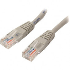 Startech.Com 5 ft Cat5e Gray Molded RJ45 UTP Cat 5e Patch Cable - 5ft Patch Cord - Category 5e - 5 ft - 1 x RJ-45 Male - 1 x RJ-45 Male - Gray - RoHS Compliance M45PATCH5GR