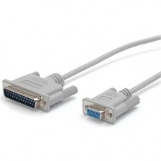 Startech.Com 6 ft DB25 to DB9 Serial Modem Cable - M/F - DB-9 Female - DB-25 Male - 6ft MC6MF