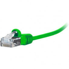 Comprehensive MicroFlex Pro AV/IT CAT6 Snagless Patch Cable Green 7ft - Category 6 for Network Device - Patch Cable - 7 ft - 1 x RJ-45 Male Network - 1 x RJ-45 Male Network - Gold Plated Contact - Green MCAT6-7PROGRN