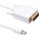 Axiom DisplayPort/DVI-D Video Cable - 3 ft DisplayPort/DVI-D Video Cable for Monitor, Desktop Computer, Notebook, Video Device - Mini DisplayPort Male Digital Audio/Video - DVI-D (Dual-Link) Male Digital Video - 896 MB/s - Supports up to 1920 x 1200 - Gol