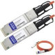 AddOn Mellanox MFS4R12CB-003 Compatible TAA Compliant 40GBase-AOC QSFP+ to QSFP+ Direct Attach Cable (850nm, MMF, 3m) - 100% compatible and guaranteed to work - TAA Compliance MFS4R12CB-003-AO