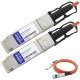 AddOn Mellanox MFS4R12CB-005 Compatible TAA Compliant 40GBase-AOC QSFP+ to QSFP+ Direct Attach Cable (850nm, MMF, 5m) - 100% compatible and guaranteed to work - TAA Compliance MFS4R12CB-005-AO