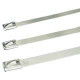 PANDUIT Enhanced Pan-Steel MLT Series Self-Locking Stainless Steel Cable Tie - 50 Pack - TAA Compliance MLT10EH-LP