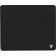 V7 Antimicrobial Mouse Pad - 7.09" Dimension - Black - Polymer Surface, Natural Rubber - Anti-slip, Odor Resistant, Stain Resistant MP02BLK