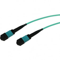 ENET Fiber Optic Network Cable - 8.20 ft Fiber Optic Network Cable for Network Device - MTP Female Network - MTP Female Network - 10 Gbit/s MTPF2XO-OM4-2.5M-ENC