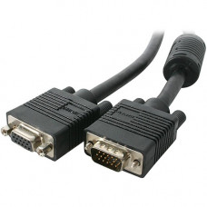 Startech.Com 150 ft Coax High Resolution Monitor VGA Extension Cable - HD15 M/F - HD-15 Male - HD-15 Female - 150ft - Black MXT101HQ-150