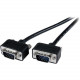 Startech.Com 10 ft Low Profile High Resolution Monitor VGA Cable - HD15 M/M - HD-15 Male - HD-15 Male - 10ft - Black - RoHS Compliance MXT101MMLP10