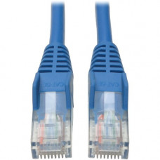 Tripp Lite 20ft Cat5e / Cat5 Snagless Molded Patch Cable RJ45 M/M Blue 20&#39;&#39; - 20 ft Category 5e Network Cable for Network Device - First End: 1 x RJ-45 Male Network - Second End: 1 x RJ-45 Male Network - Patch Cable - Blue - RoHS Complianc