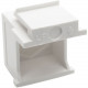 Tripp Lite Snap-In Blank Keystone Jack Insert, White, 10 Pack - TAA Compliance N040-010-WH