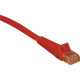 Tripp Lite 3ft Cat6 Gigabit Snagless Molded Patch Cable RJ45 M/M Orange 3&#39;&#39; - 3ft - 1 x RJ-45 Male - 1 x RJ-45 Male - Orange N201-003-OR