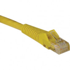 Tripp Lite 5ft Cat6 Gigabit Snagless Molded Patch Cable RJ45 M/M Yellow 5&#39;&#39; - 5ft - 1 x RJ-45 Male - 1 x RJ-45 Male - Yellow N201-005-YW