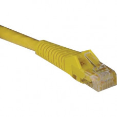 Tripp Lite 14ft Cat6 Gigabit Snagless Molded Patch Cable RJ45 M/M Yellow 14&#39;&#39; - 14ft - 1 x RJ-45 Male - 1 x RJ-45 Male - Yellow N201-014-YW