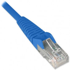 Tripp Lite 25ft Cat6 Gigabit Snagless Molded Patch Cable RJ45 M/M Blue 25&#39;&#39; - 25 ft Category 6 Network Cable - First End: 1 x RJ-45 Male - Second End: 1 x RJ-45 Male - Patch Cable - Blue - 1 Pack N201-025-BL