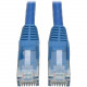 Tripp Lite 15ft Cat6 Gigabit Snagless Molded Patch Cable RJ45 M/M Blue 15&#39;&#39; - Category 6 - 15ft - 1 x RJ-45 Male Network - 1 x RJ-45 Male Network - TAA Compliance N201-015-BL