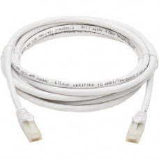 Tripp Lite Safe-IT N261AB-014-WH Cat.6a UTP Network Cable - 14 ft Category 6a Network Cable for Network Device, Patch Panel, Switch, Server, Modem, Router, Network Adapter, Hub - First End: 1 x RJ-45 Male Network - Second End: 1 x RJ-45 Male Network - 10 