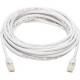 Tripp Lite Safe-IT N261AB-025-WH Cat.6a UTP Network Cable - 25 ft Category 6a Network Cable for Network Device, Patch Panel, Switch, Server, Modem, Router, Network Adapter, Hub - First End: 1 x RJ-45 Male Network - Second End: 1 x RJ-45 Male Network - 10 