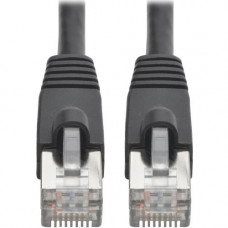 Tripp Lite Cat6a Snagless Shielded STP Patch Cable 10G, PoE, Black M/M 7ft - Category 6a for Network Device, Switch, Modem, Router, Hub, Patch Panel, VoIP Device, Camera - 1.25 GB/s - Patch Cable - 7 ft - 1 x RJ-45 Male Network - 1 x RJ-45 Male Network - 