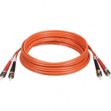 Tripp Lite 3M Duplex Multimode 62.5/125 Fiber Optic Patch Cable ST/ST 10&#39;&#39; 10ft 3 Meter - ST Male - ST Male - 10ft N302-010