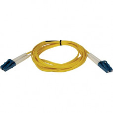 Tripp Lite 10M Duplex Singlemode 8.3/125 Fiber Optic Patch Cable LC/LC 33&#39;&#39; 33ft 10 Meter - LC Male - LC Male - 32.81ft - Yellow - TAA Compliance N370-10M