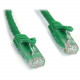 Startech.Com 10ft CAT6 Ethernet Cable - Green Snagless Gigabit CAT 6 Wire - 100W PoE RJ45 UTP 650MHz Category 6 Network Patch Cord UL/TIA - 10ft Green CAT6 Ethernet cable delivers Multi Gigabit 1/2.5/5Gbps & 10Gbps up to 160ft - 650MHz - Fluke tested 