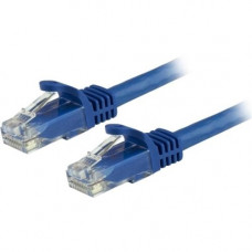 Startech.Com 4ft Blue Cat6 Patch Cable with Snagless RJ45 Connectors - Cat6 Ethernet Cable - 4 ft Cat6 UTP Cable - 4 ft Category 6 Network Cable for Network Device, Workstation, Docking Station, Desktop Computer - First End: 1 x RJ-45 Male Network - Secon