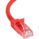 Startech.Com 50ft CAT6 Ethernet Cable - Red Snagless Gigabit CAT 6 Wire - 100W PoE RJ45 UTP 650MHz Category 6 Network Patch Cord UL/TIA - 50ft Red CAT6 Ethernet cable delivers Multi Gigabit 1/2.5/5Gbps & 10Gbps up to 160ft - 650MHz - Fluke tested to A