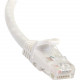Startech.Com 50ft CAT6 Ethernet Cable - White Snagless Gigabit CAT 6 Wire - 100W PoE RJ45 UTP 650MHz Category 6 Network Patch Cord UL/TIA - 50ft White CAT6 Ethernet cable delivers Multi Gigabit 1/2.5/5Gbps & 10Gbps up to 160ft - 650MHz - Fluke tested 