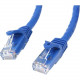 Startech.Com 5ft CAT6 Ethernet Cable - Blue Snagless Gigabit CAT 6 Wire - 100W PoE RJ45 UTP 650MHz Category 6 Network Patch Cord UL/TIA - 5ft Blue CAT6 Ethernet cable delivers Multi Gigabit 1/2.5/5Gbps & 10Gbps up to 160ft - 650MHz - Fluke tested to A